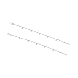 Dangling Heart Silver Anklet