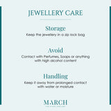 18k Gold Plated Silver Purple Dry Flower Earrings