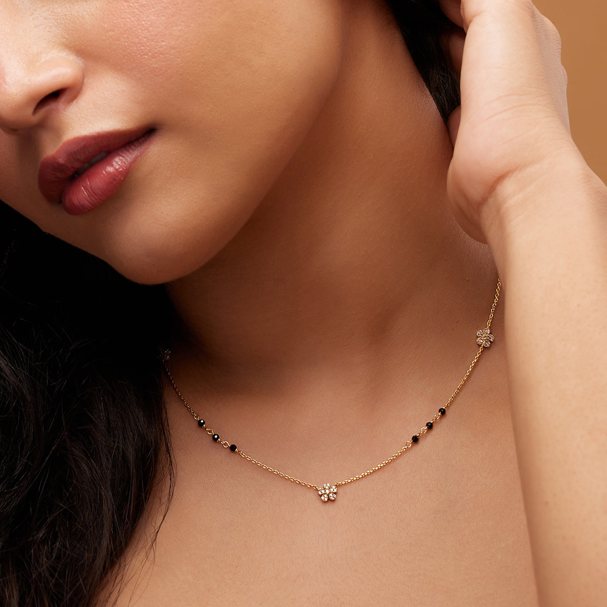 Simple sales chain mangalsutra