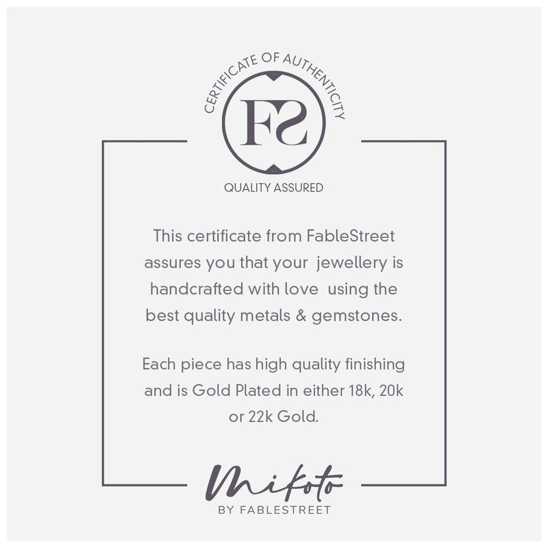 Golden Topaz Crystal Circular Necklace