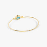 Red Copper Turquoise Bracelet