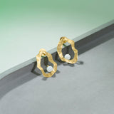 Textured Pearl Studs