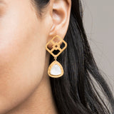 Mother of Pearl Dangle Earrings