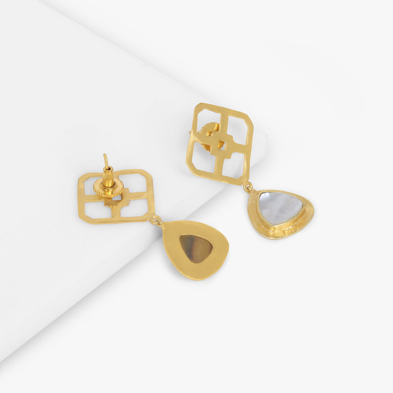 Mother of Pearl Dangle Earrings