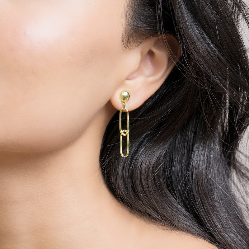 Double Loop Earrings