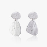 Marbled Polymer Clay Earring