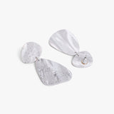 Marbled Polymer Clay Earring