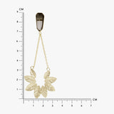 Statement Leaf Chain Danglers