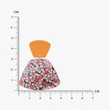 Floral Love Polymer Clay Earrings