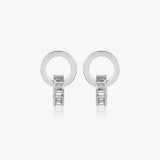Buy Entwined Silver Ring Earrings Online | March