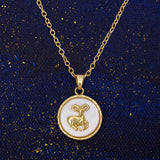 Aries Zodiac Necklace