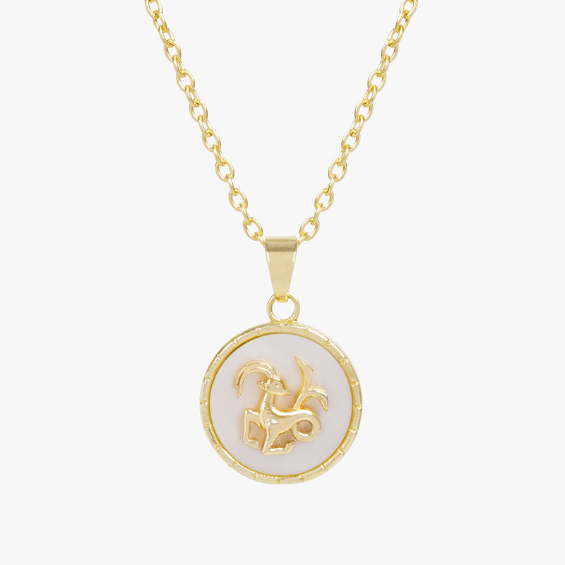 Capricorn Zodiac Necklace