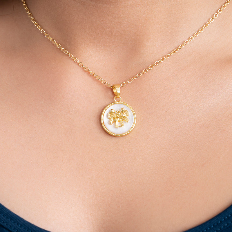 Gemini Zodiac Necklace