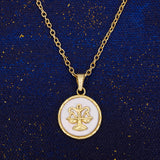 Libra Zodiac Necklace