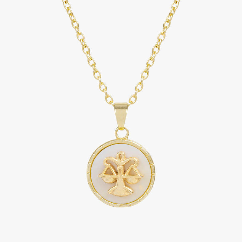 Libra Zodiac Necklace