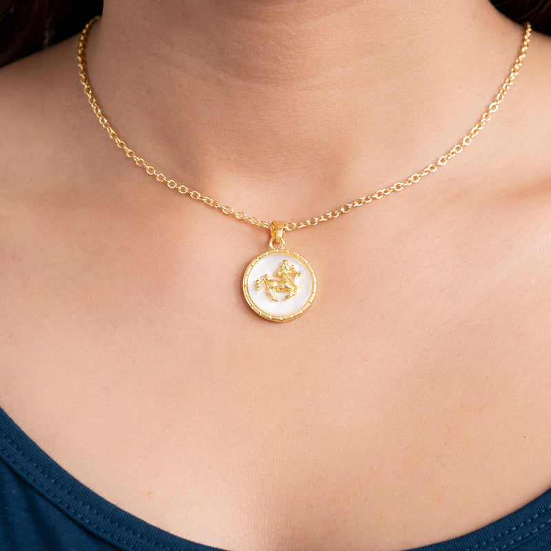 Sagittarius Zodiac Necklace