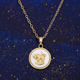 Taurus Zodiac Necklace
