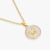 Taurus Zodiac Necklace