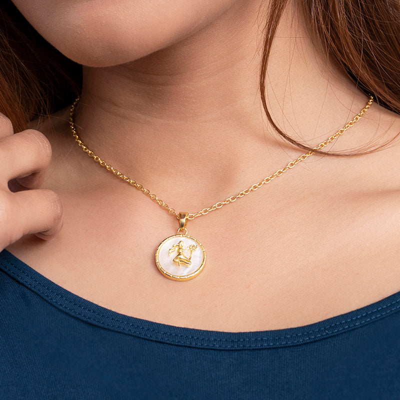 Virgo Zodiac Necklace