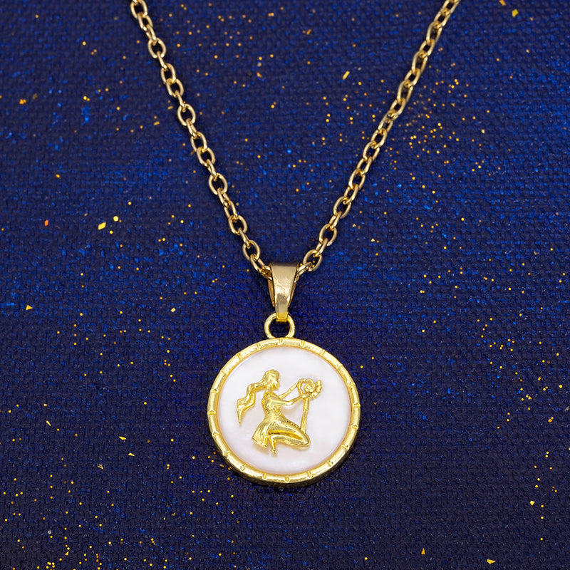 Virgo Zodiac Necklace
