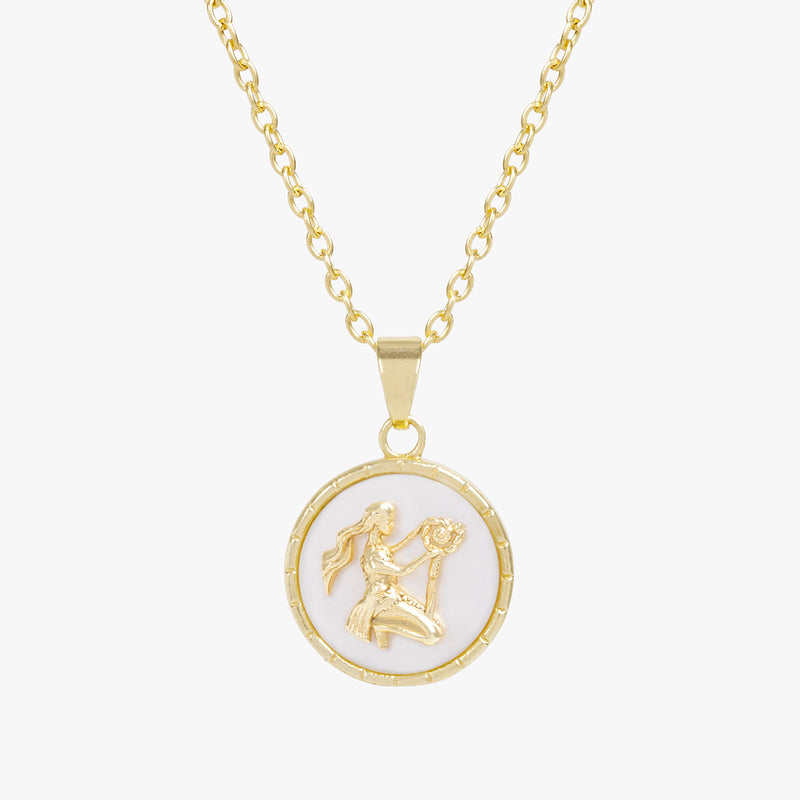 Virgo Zodiac Necklace