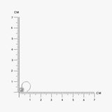 Buy Zircon Cluster Silver Nose Pin Online | March