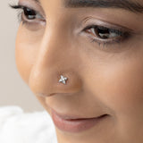 Buy Exquisite Silver Nose Pin Online | March