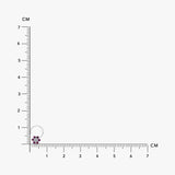 Buy Silver Studded Cluster Nose Pin Online | March