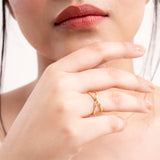 Adjustable Knot Ring - Gold