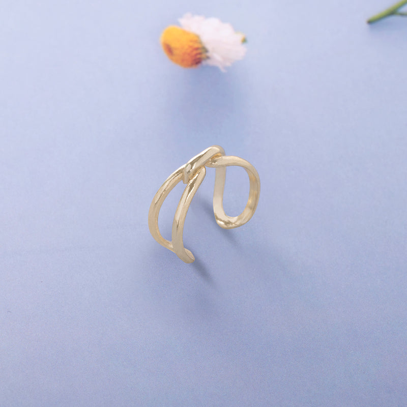 Adjustable Knot Ring - Gold