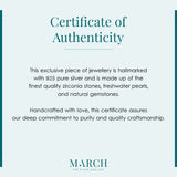 Silver Square Nose Pin