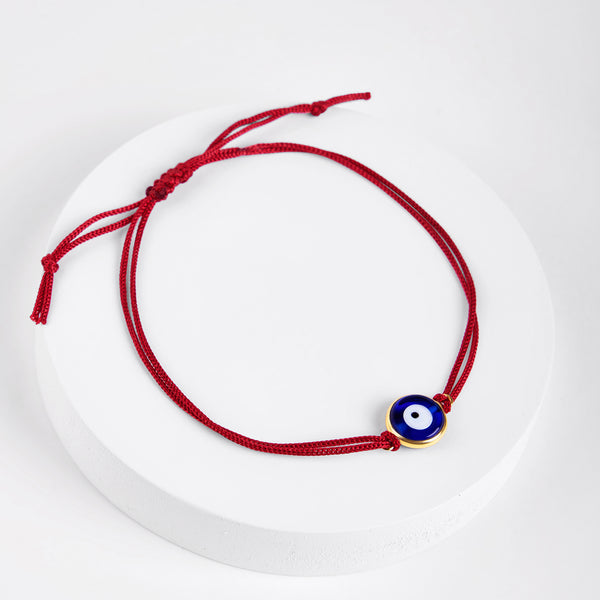 18k Gold Plated Silver Evil Eye Rakhi