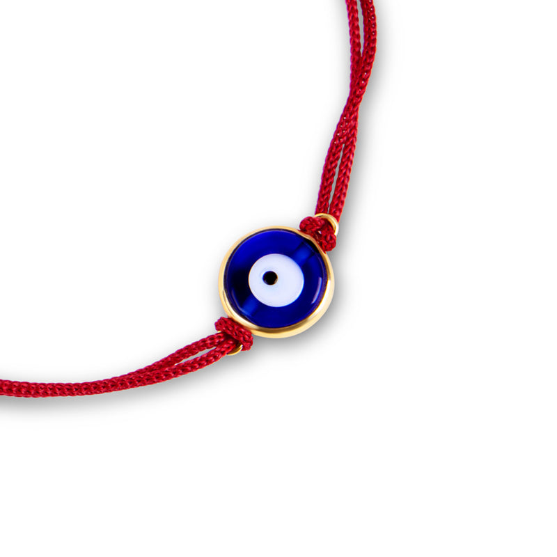 18k Gold Plated Silver Evil Eye Rakhi