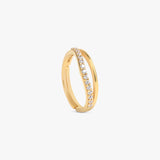 18K Gold Plated Silver Zircon Ring