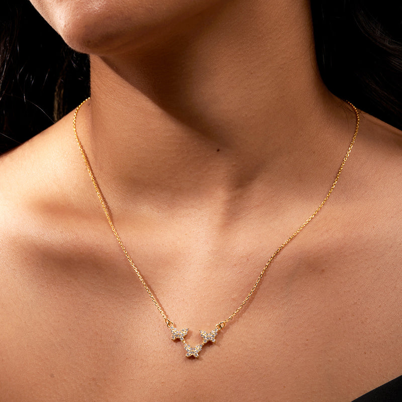 Aquarius Tala By Kyla Constellation Buy 18k Gold Plated Silver