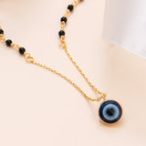 18K Gold Plated Silver Evil Eye Mangalsutra