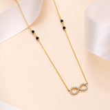 18K Gold Plated Silver Infinite Love Mangalsutra