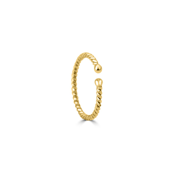 18k Gold Plated Silver Classic Nose Ring