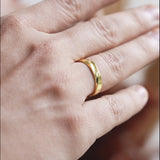 18k Gold Plated Love Knot Silver Couple Rings