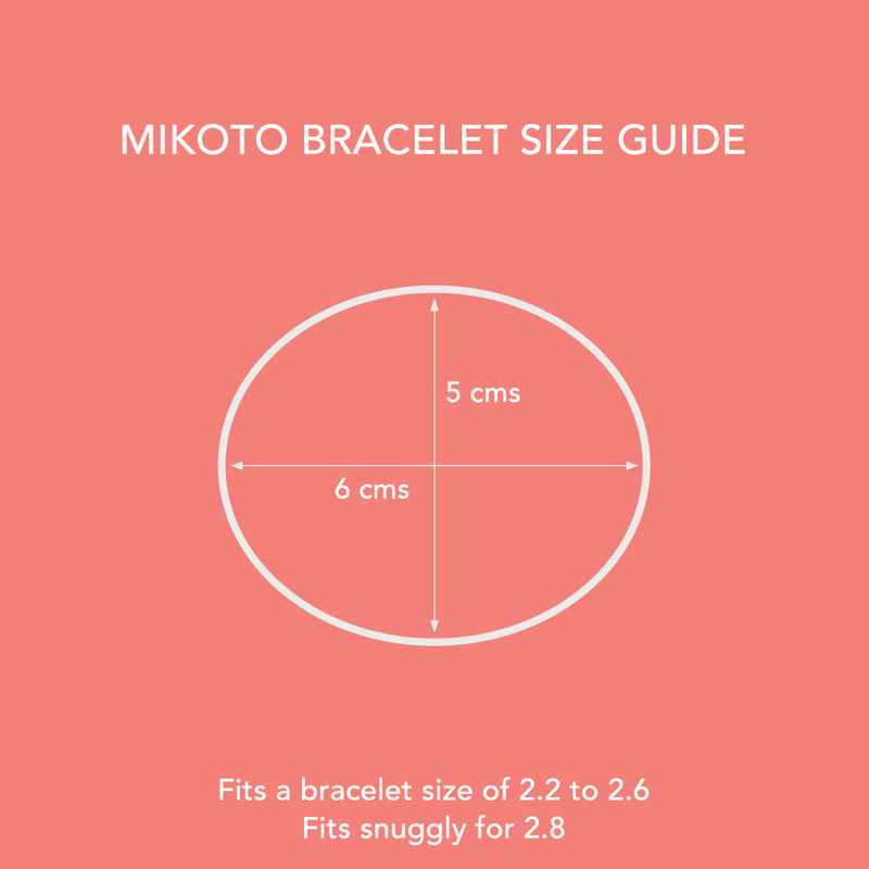 Hair Tie Cuff Bracelet - Yellow gold