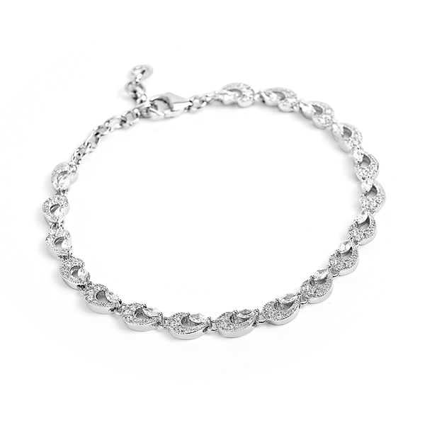 Delicate Silver Link Bracelet