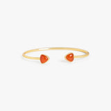 Carnelian Cuff Bracelet