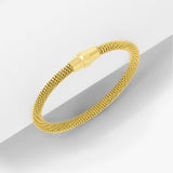 Woven Mesh Magnetic Bracelet