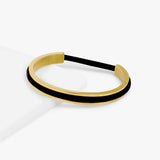 Hair Tie Cuff Bracelet - Yellow gold