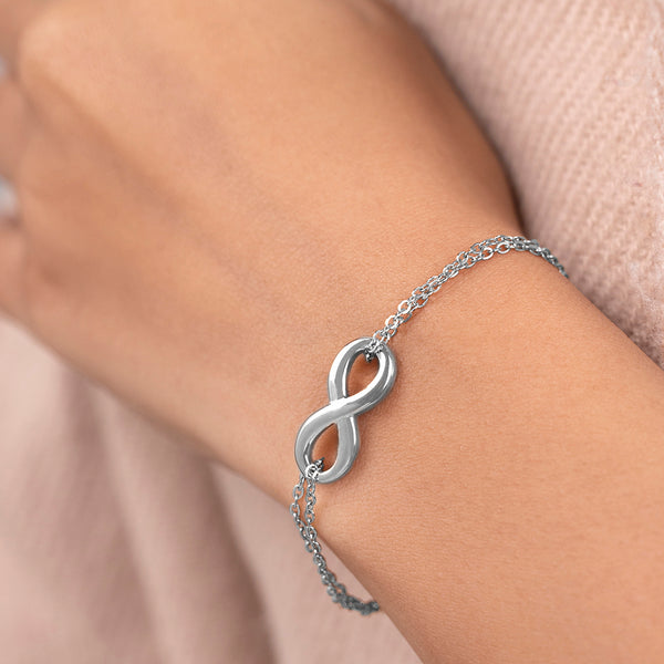 Infinity Bracelet - Silver