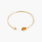 Citrine Quartz Cuff