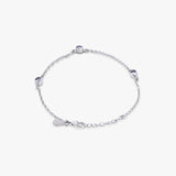 Buy Shining Zircon Silver Bracelet Online | March