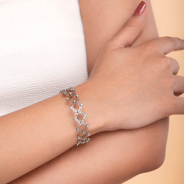 Buy Silver Transformable Bracelet Online | March