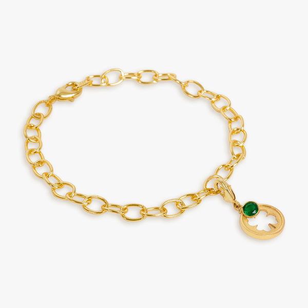 Green Clover Charm