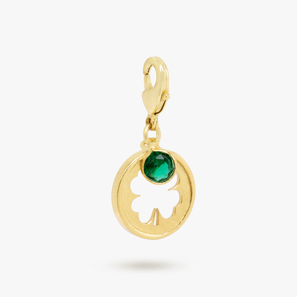Green Clover Charm